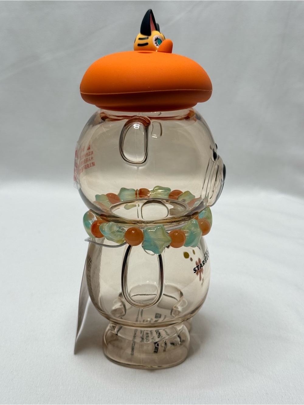 Asian Version Starbucks x Pop Mart Molly Bearista Glass Bottle (Authentic) - Picture 2 of 9